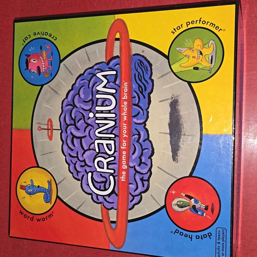 Vintage Cranium Board Game Box Opened